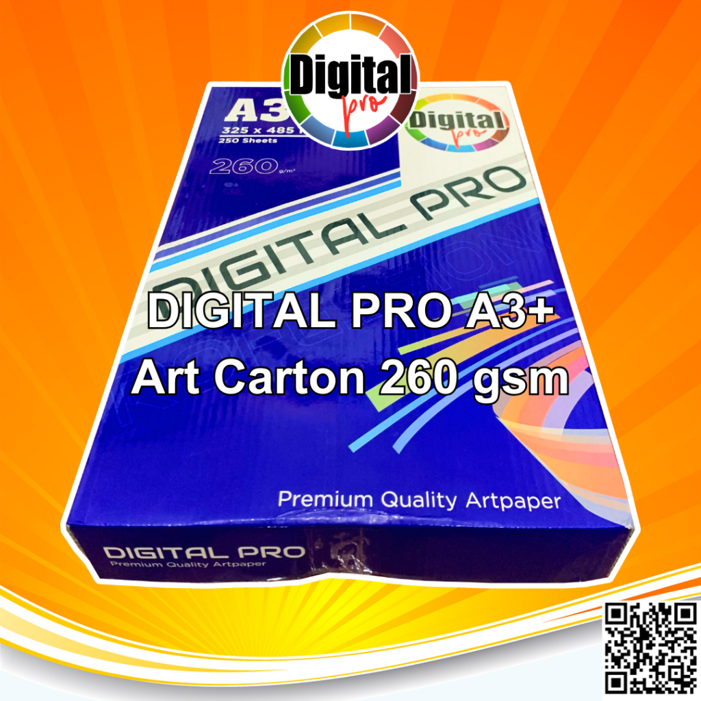 

klm Dital PRO Gloss Kertas Art Paper Carton 260Gsm, 210Gsm, 230Gsm Ivory 250Gsm A3+ 250 Lembar- PACK