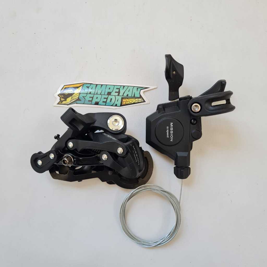 Rear Derailleur Operan Sepeda RD Plus Shifter Sensah 10sp Speed