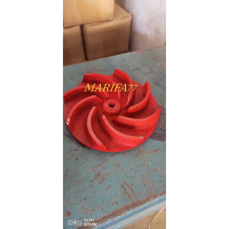 Impeller Kipas Pompa Air Irigasi NS50 NS 50 2 INCI