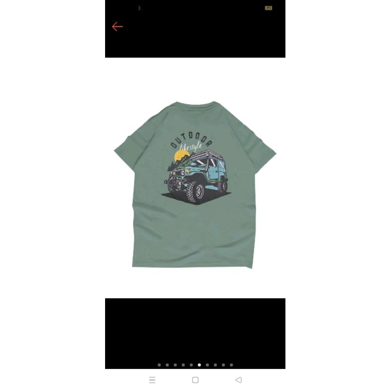 Baju Kaos Anak Laki-laki Offroad