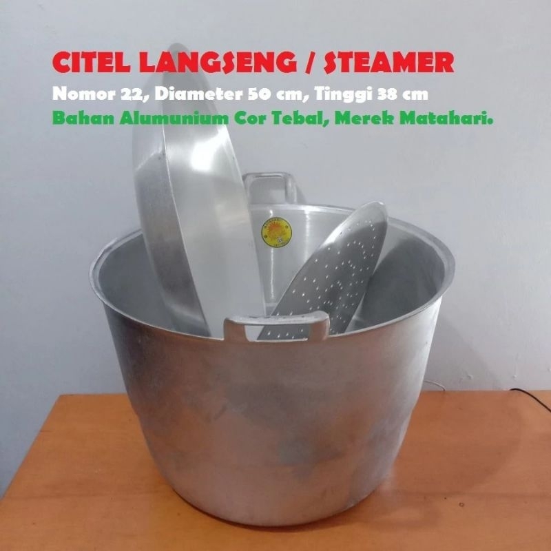 Citel langseng matahari no 22 by panci citel matahari no 22