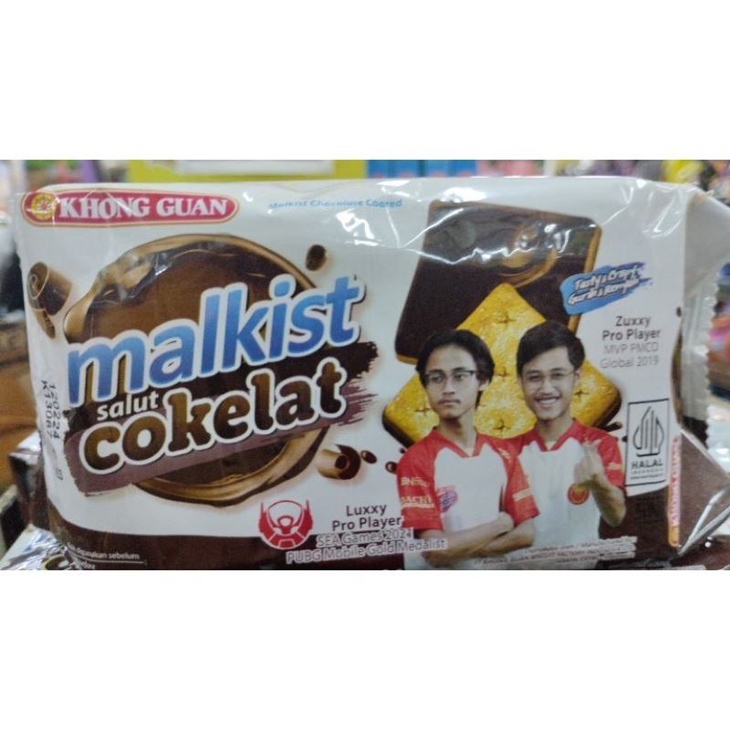 

Khong Guan malkist cokelat