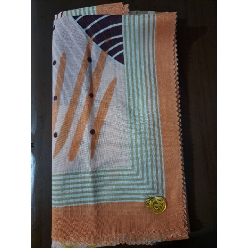 [PRELOVED] JILBAB MOTIF SEGI EMPAT MEIZAYA