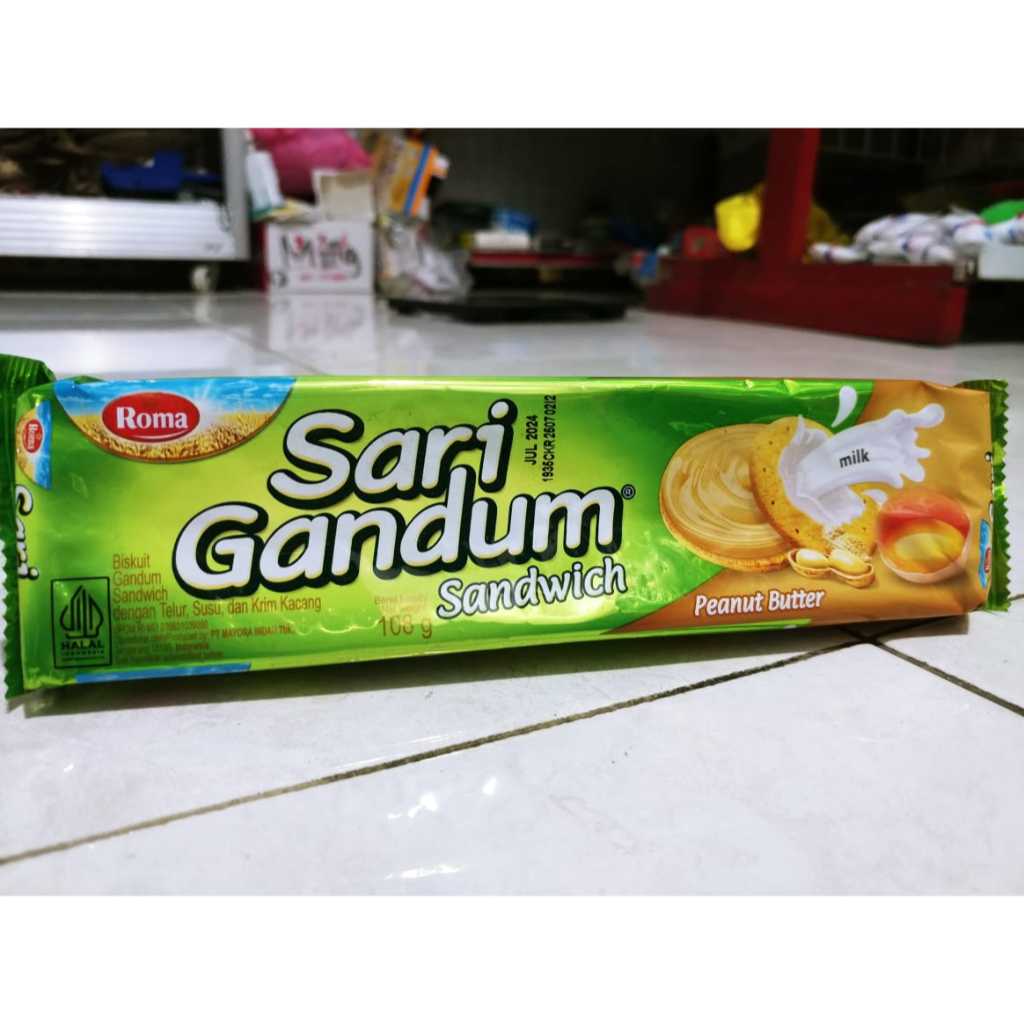 

Roma Sari Gandum Kacang Kue Kering Renyah