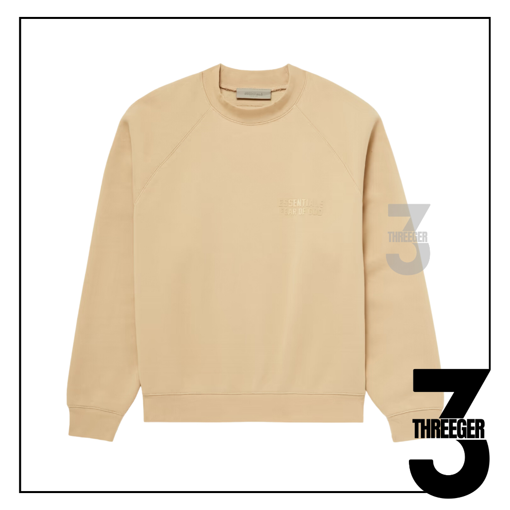 Essentials Fear Of God Crewneck Sand Original Authentic