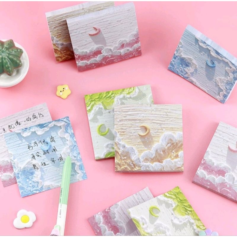 

Memo Tempel Aesthetic Sticky Notes Motif Alam Indah /Memo Tempel Notes Pemandangan