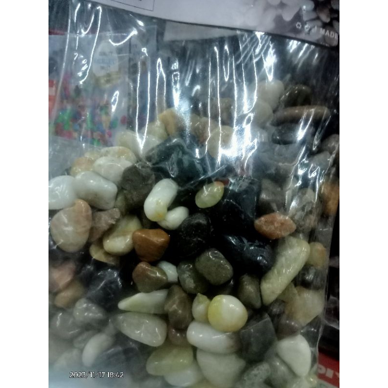 batu hitam -batu hias cocok untuk tanaman artificial