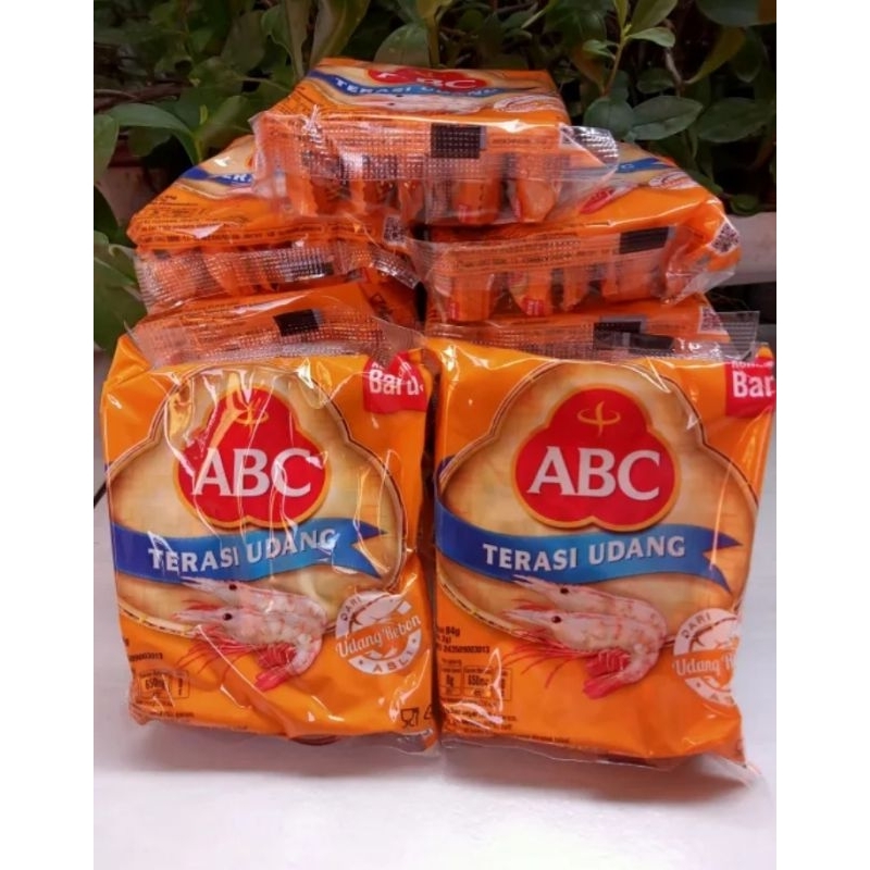 

TERASI UDANG ABC 1PACK ISI 20 SACHET