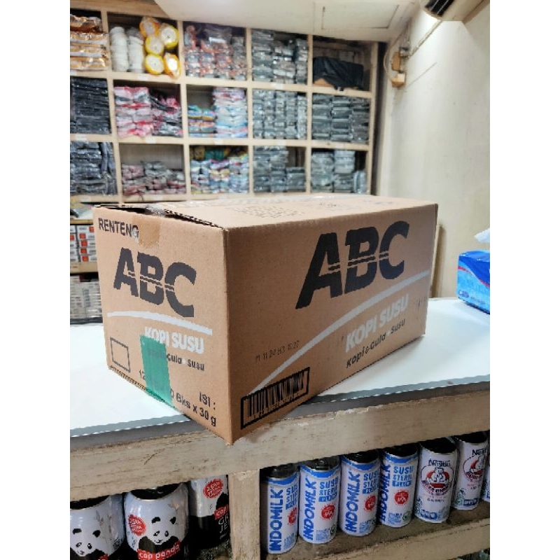 

ABC Kopi susu 1 dus isi 12 renceng 120 sachet