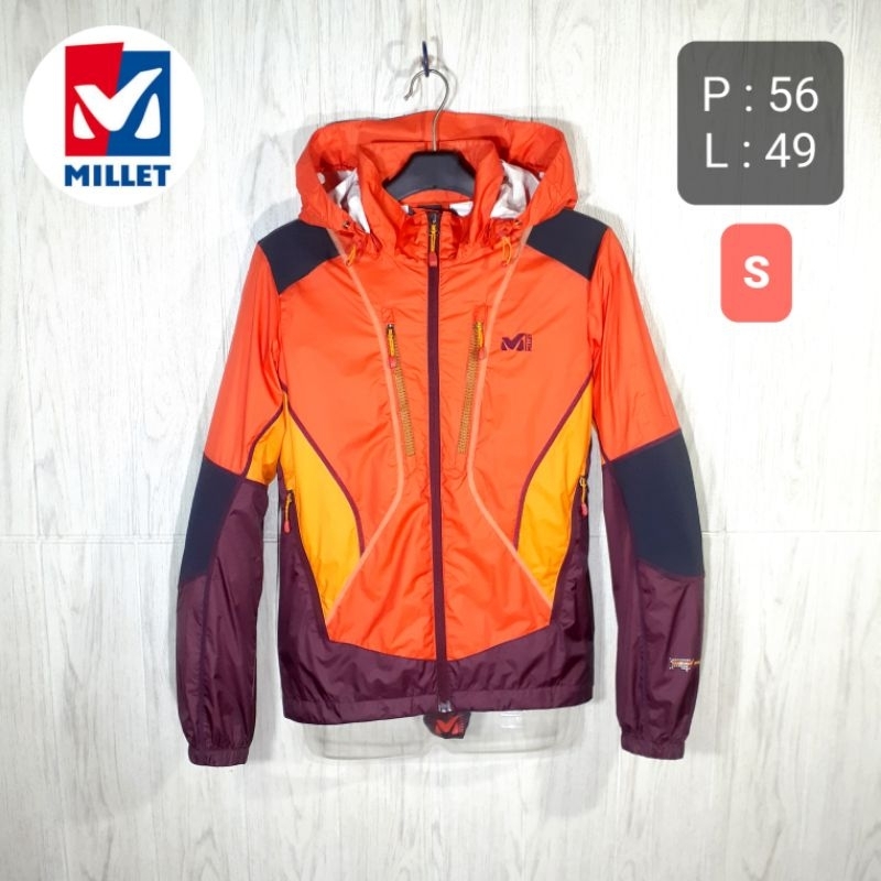 Jaket Outdoor Gunung MILLET Expert Series Ultralight Waterproof Hiking Second Original