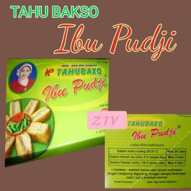 

Original Oleh-oleh Ungaran Semarang-Tahu Bakso vacum Ibu Pudji Puji - Tahu Baxo vacuum - Frozen !!