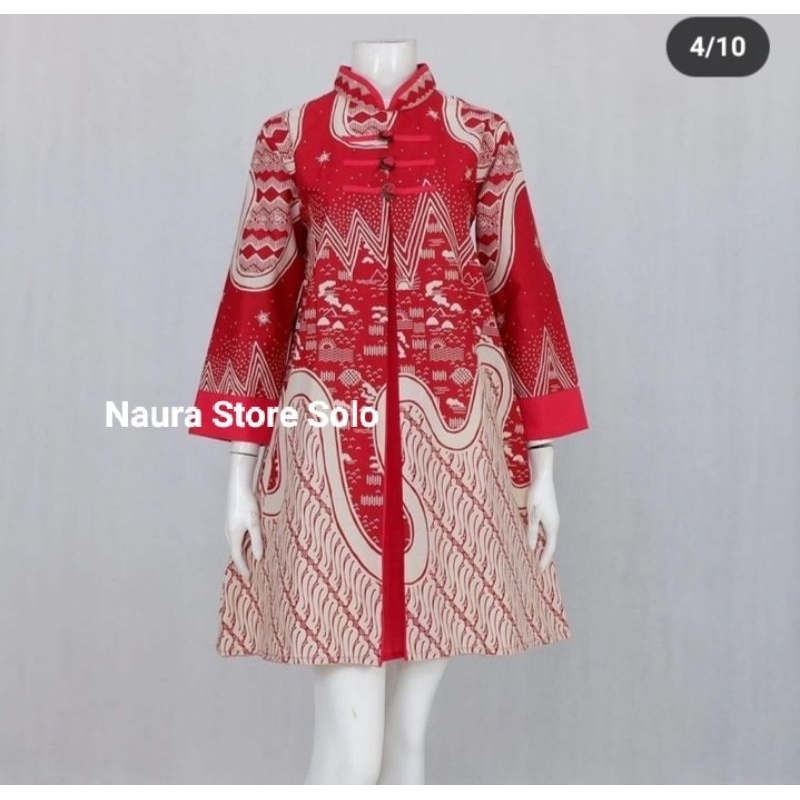 Tunik Wanita Amanda Serian Warna Kombinasi