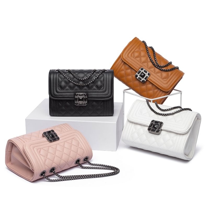 HONYAN ELLA WHITE SLING BAG | INCLUDE FREE DUSTBAG+PAPERBAG | Tas Model Korea Kekinian Branded