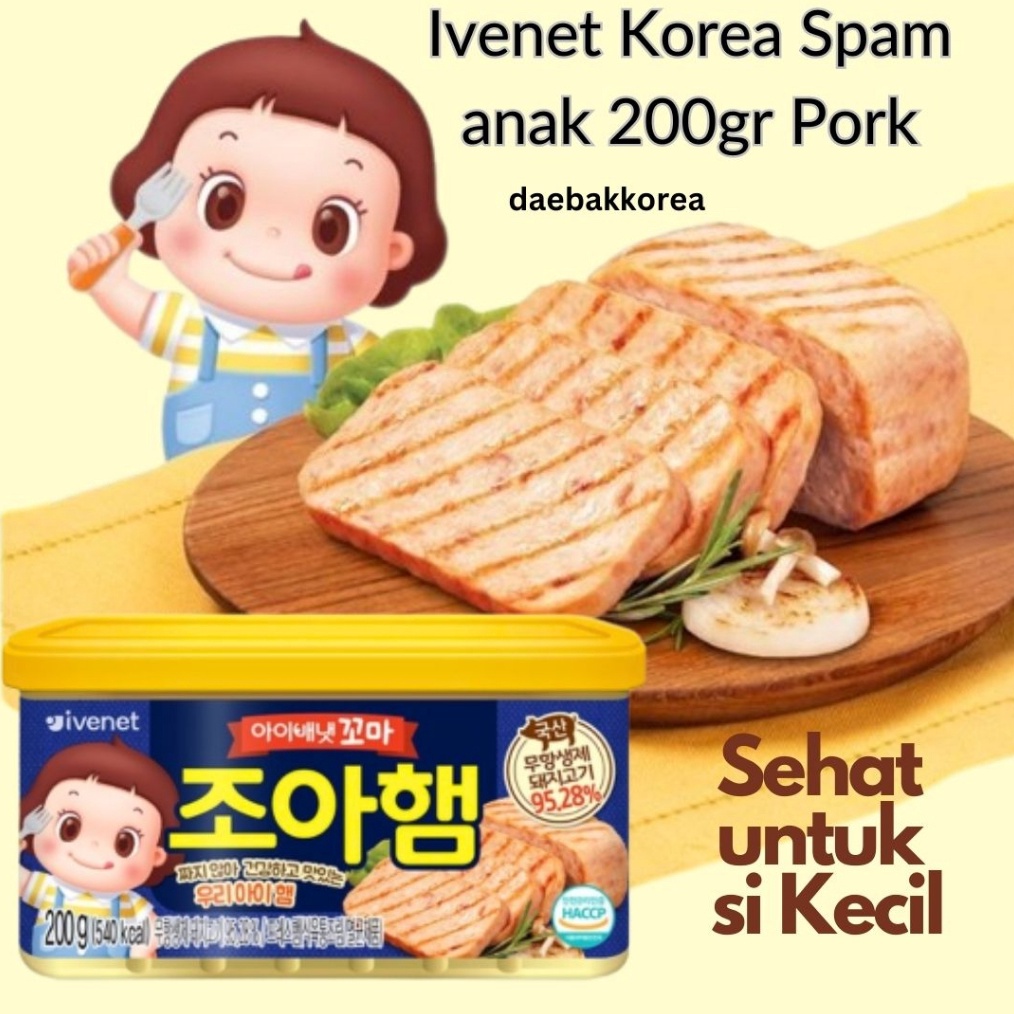 

Discount Today Ivenet Korea Spam anak 200gr Pork - JOA ham grosir