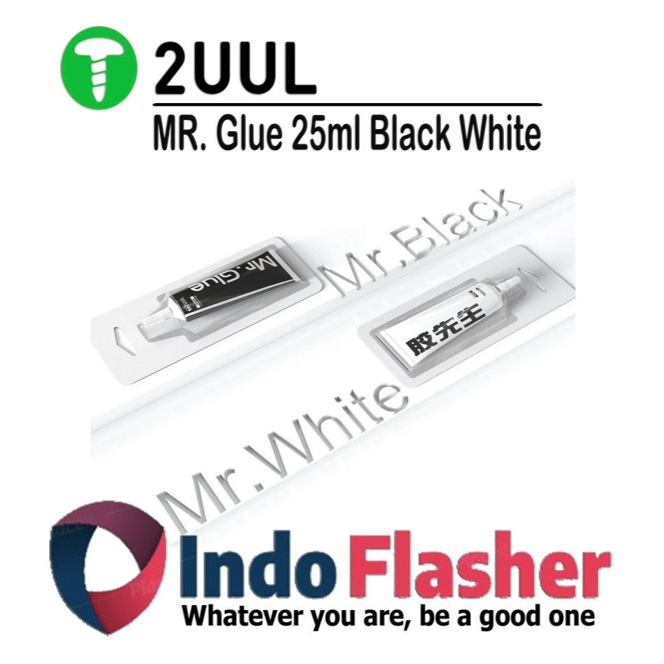 

2UUL DA41 Mr. Glue Hitam for Repair Black Glue 25ml Lem Jelly LCD Touchsreen