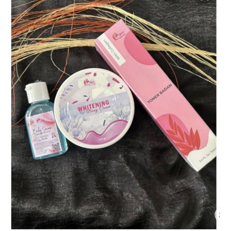 BODY BLEACHING/TONER BADAN//BODY SERUM YONI SKINCARE (PAKETAN/ ECER)