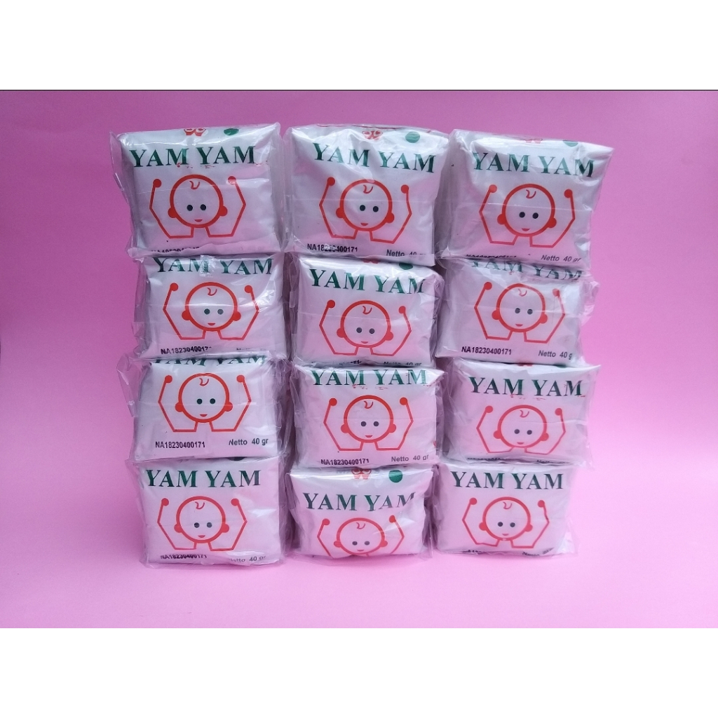 Yam Yam Salicyl Bedak sachet, isi 12 lusin