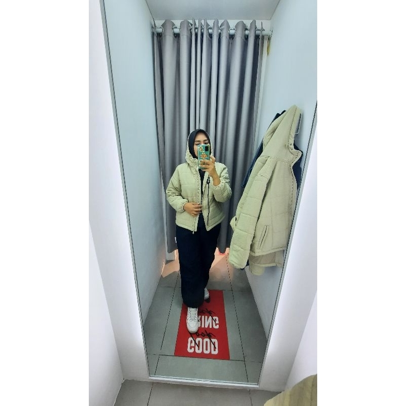 Jaket Winter Puffer Greenlight Wanita Original Korean Style