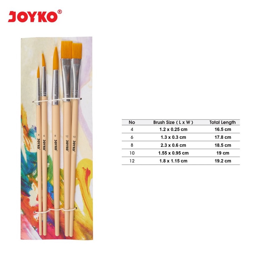 

JB91JI60 kuas Joyko BR-8 / Joyko Brush BR-8 cydmn