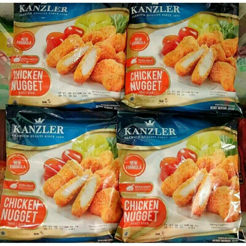 

Kanzler chicken nuget Original 450gram