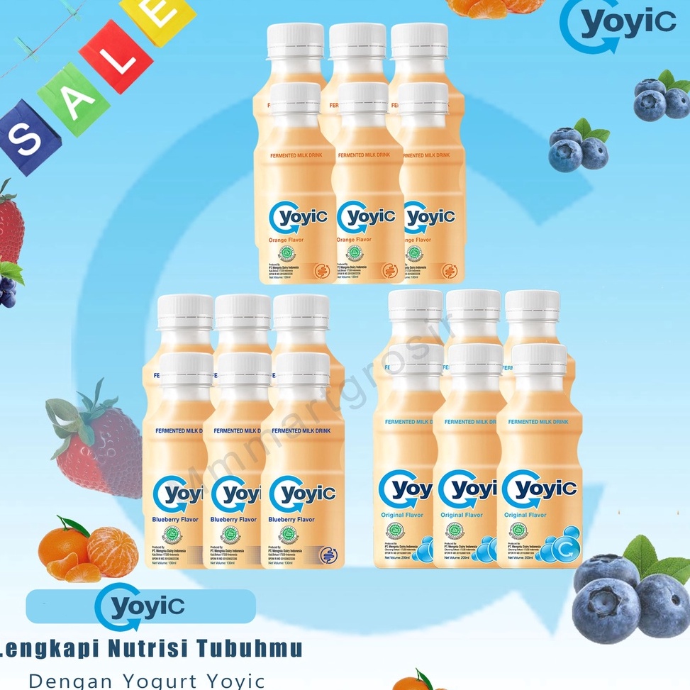 

YOYIC MINUMAN SUSU FERMENTASI 130ML / 6PCS ❃Terbaru