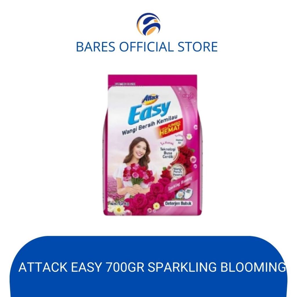 Detergen Attack Easy Sparkling Blooming 700 gr / Attack Easy