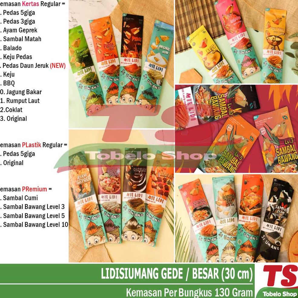 

[PRODUK-EJER788] MIE LIDI SI UMANG 130 GRAM / SI UMANG MIE LIDI SI UMANG / LIDISIUMANG / MIE LIDI SIUMANG BESAR ↔Sale