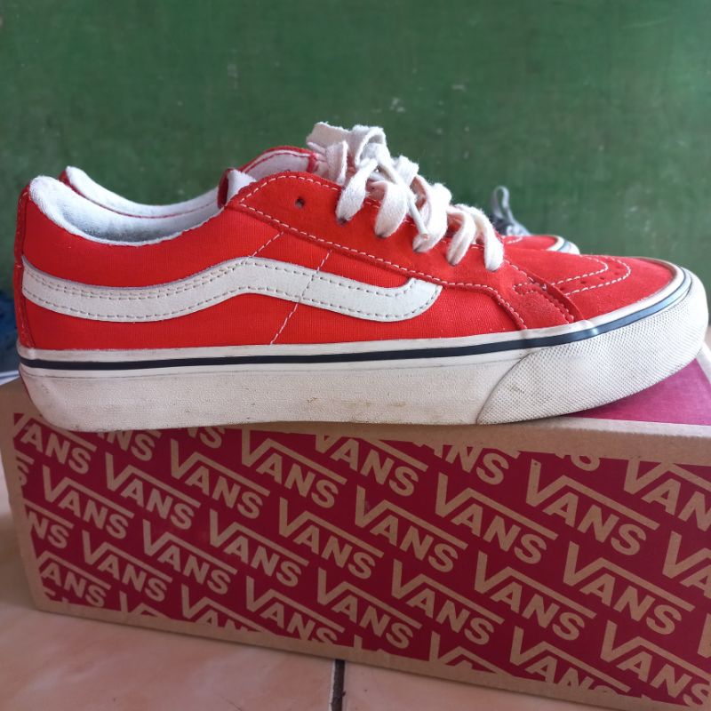 Vans sk8 Low reissue tomato antique sneaker pria