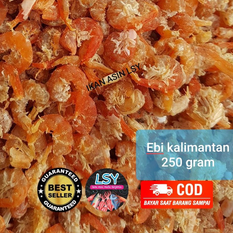 

EBI KERING SUPER / UDANG EBI DAGING 250GRAM ( ASLI KALIMANTAN )