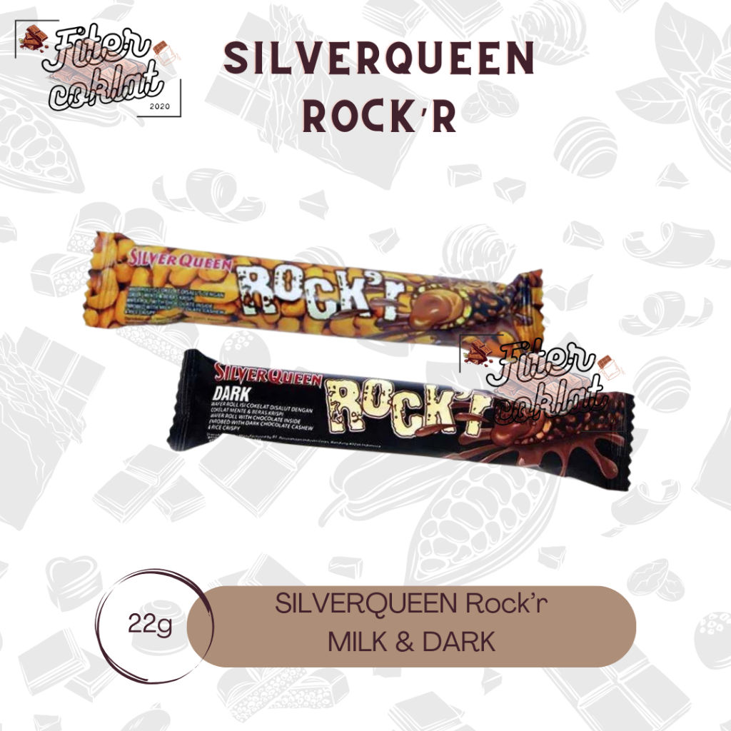 

COKELAT SILVERQUEEN ROCK'R 22GR MILK, DARK - 1pc