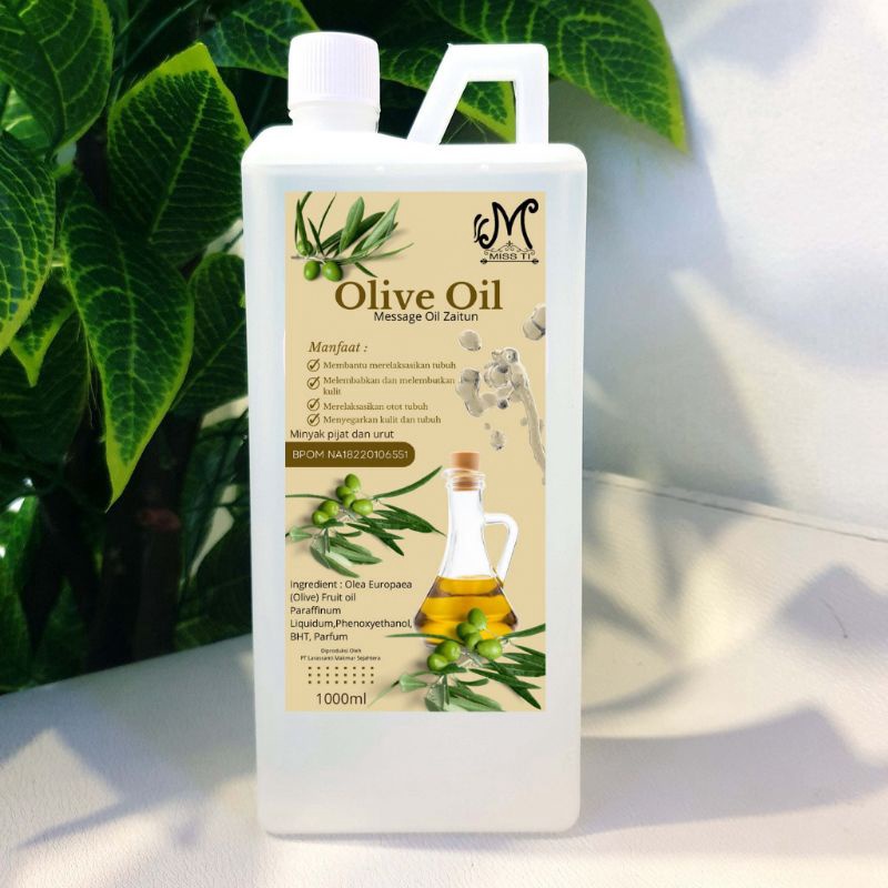 

12.12 Brand TERBARU MINYAK ZAITUN PREMIUM 1 Liter Miss Ti melembabkan kulit untuk spa pijat teraphy Bella rosa expired 3 tahun !!!