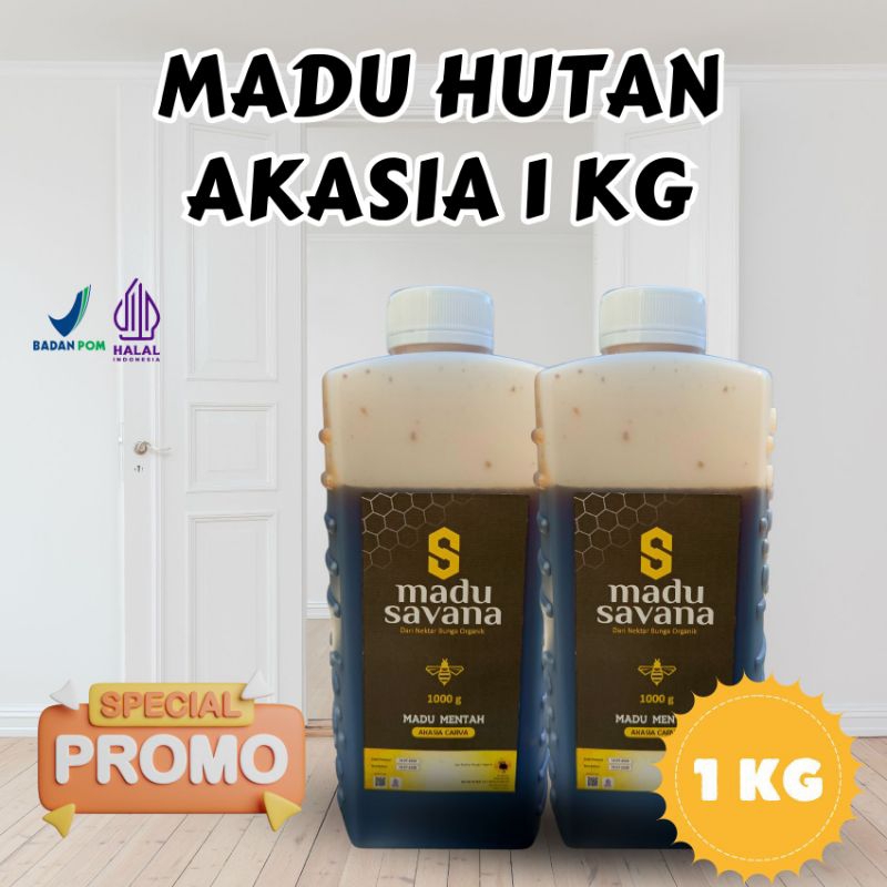 

Madu Akasia 1kg Hutan Sumatra Savana Pure