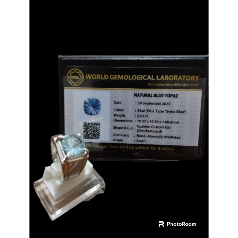 Swiss Blue Topaz