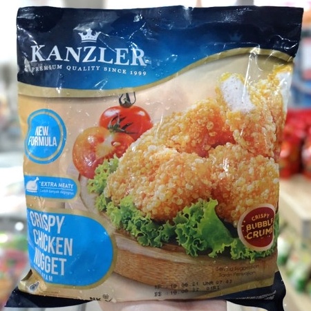 

TNRY8075 [PROMO MURAH!!!] Kanzler Crispy Chicken Nugget 450gr / Nuget Ayam Kanzler