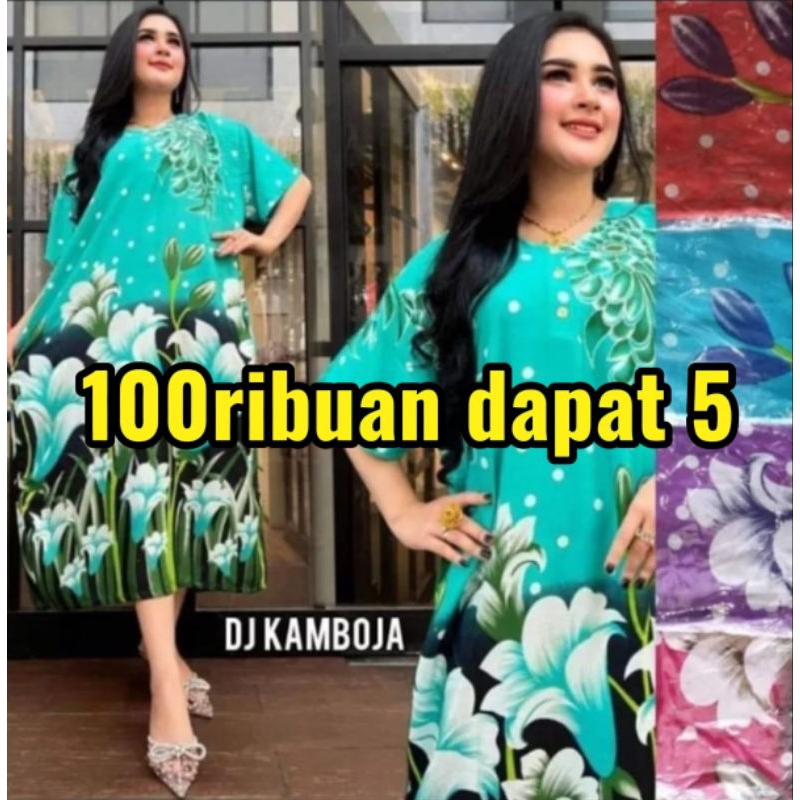 Paket hemat Daster jumbo 100ribuan dapat 5pcs