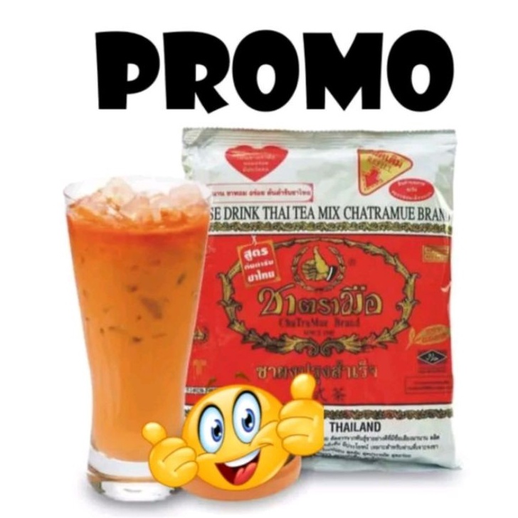 

RQSZ4596 Terlaku.../ THAI TEA THAILAND ORIGINAL CHATRAMUE 400GR/ PROMO TEH ORIGINAL THAILAND 400GR CHATRAMUE