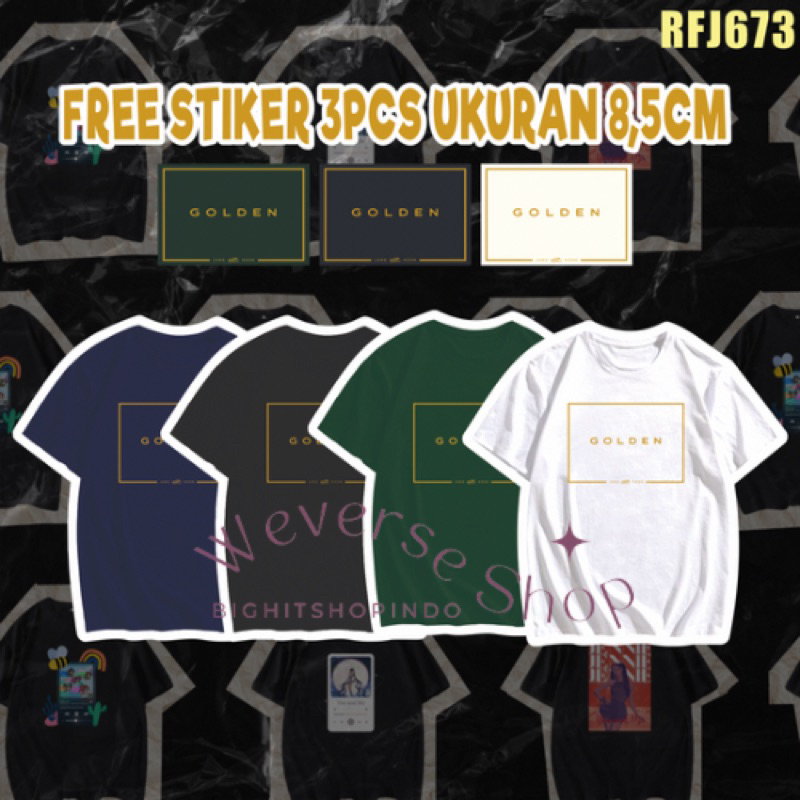 TSHIRT BTS | JUNGKOOK GOLDEN TSHIRT