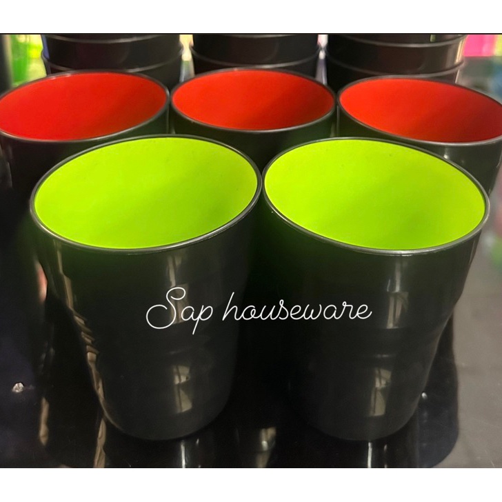 New Gelas plastik great 1 lusin/Gelas ramen/gelas plastik jepang/gelas kopi.