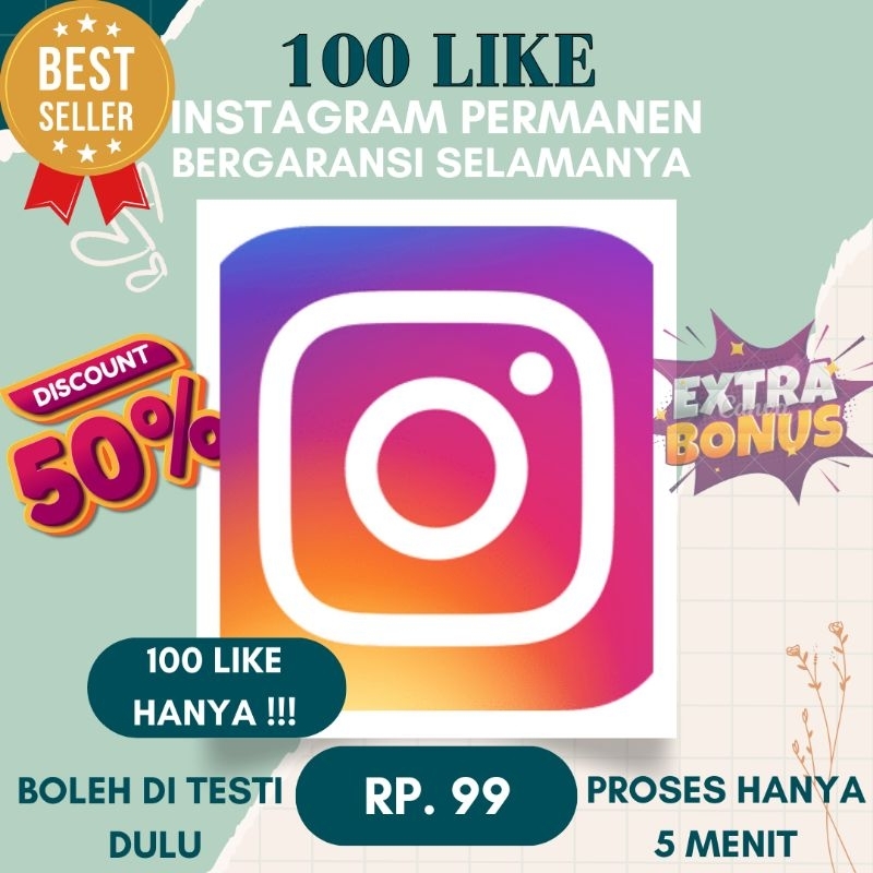 Like Instagram Permanen Murah Proses Cepat