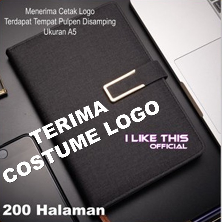 

Taffpack Buku Agenda Kerja Meeting Catatan Planner NoteBook Notepad Diary Binder Cover Kulit A5