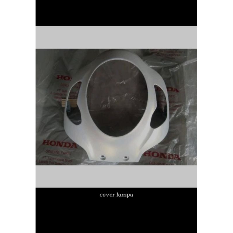 Tameng Panel Depan Scoopy FI 2021-2022-2023 Warna Putih Doff