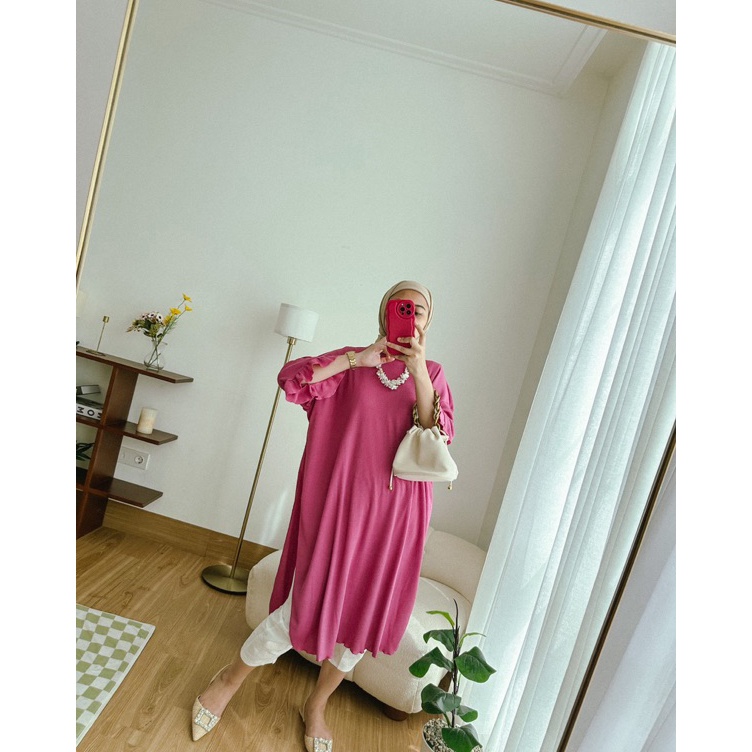 MISSCHICS - DAILY SLIT TUNIC - TUNIK WANITA - TUNIK JUMBO