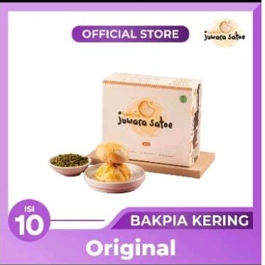 

Bakpia juwara satoe rasa kacang hijau isi10 pcs [ LANGSUNG DARI PABRIK ]