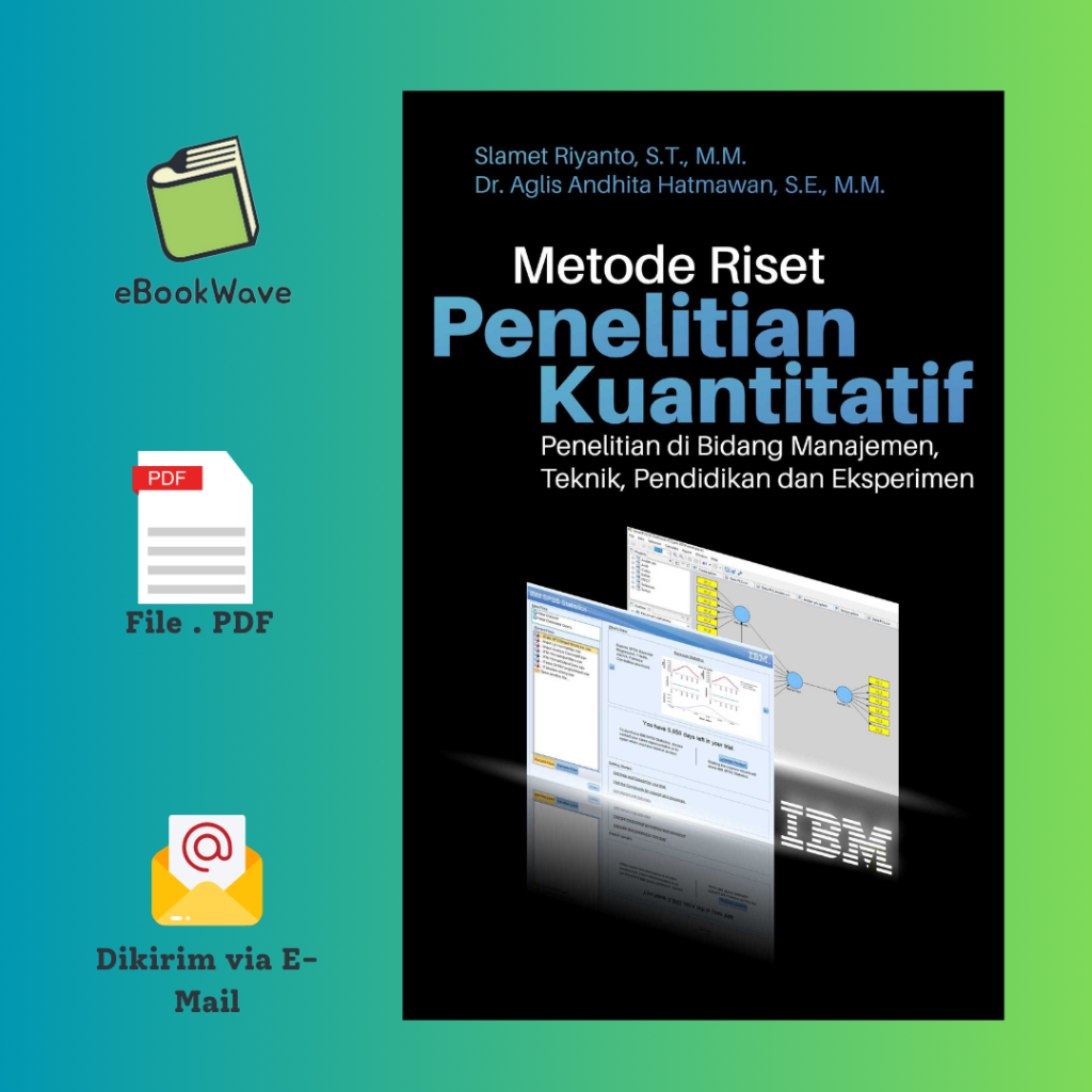 

Metode Riset Penelitian Kuantitatif Penelitian Di Bidang Manajemen, Teknik, Pendidikan dan Eksperimen Book BEST SELLER (Bahasa Indonesia) Pdf