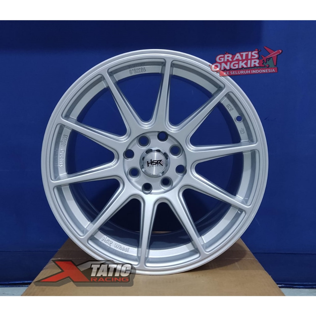 Velg Mobil R16 HSR SHINJUKU R16x7/8 Buat Avanza Yaris Mazda2 Swift Mobilio