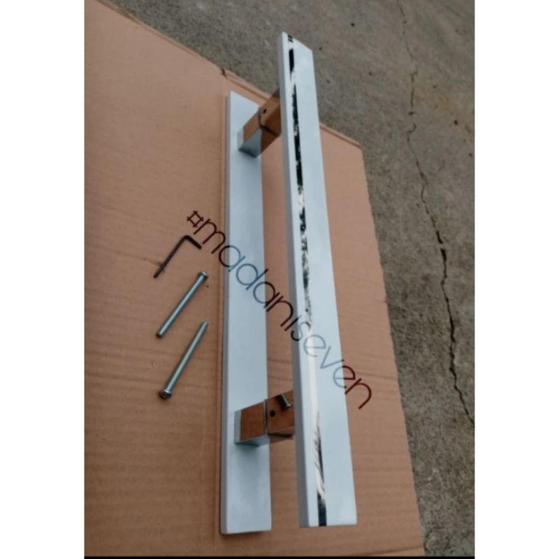Handle Tarikan Pintu Rumah Minimalis Baut Tembus 45cm/60cm