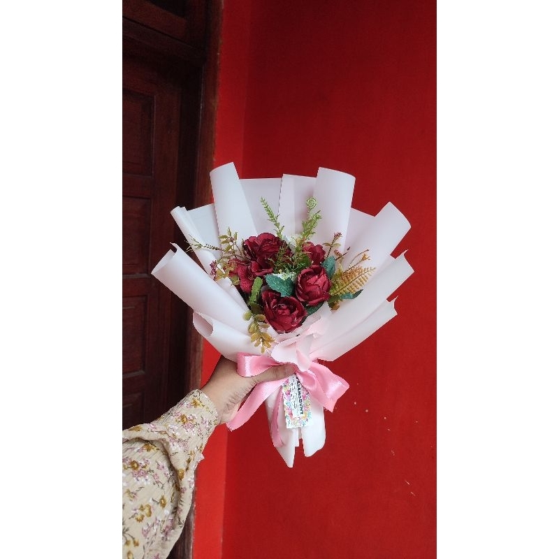 kado wisuda / buket bunga/ buket wisuda