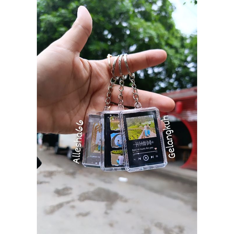 (CUSTOM FOTO KAMU) GANTUNGAN KUNCI FOTO GANTUNGAN KUNCI