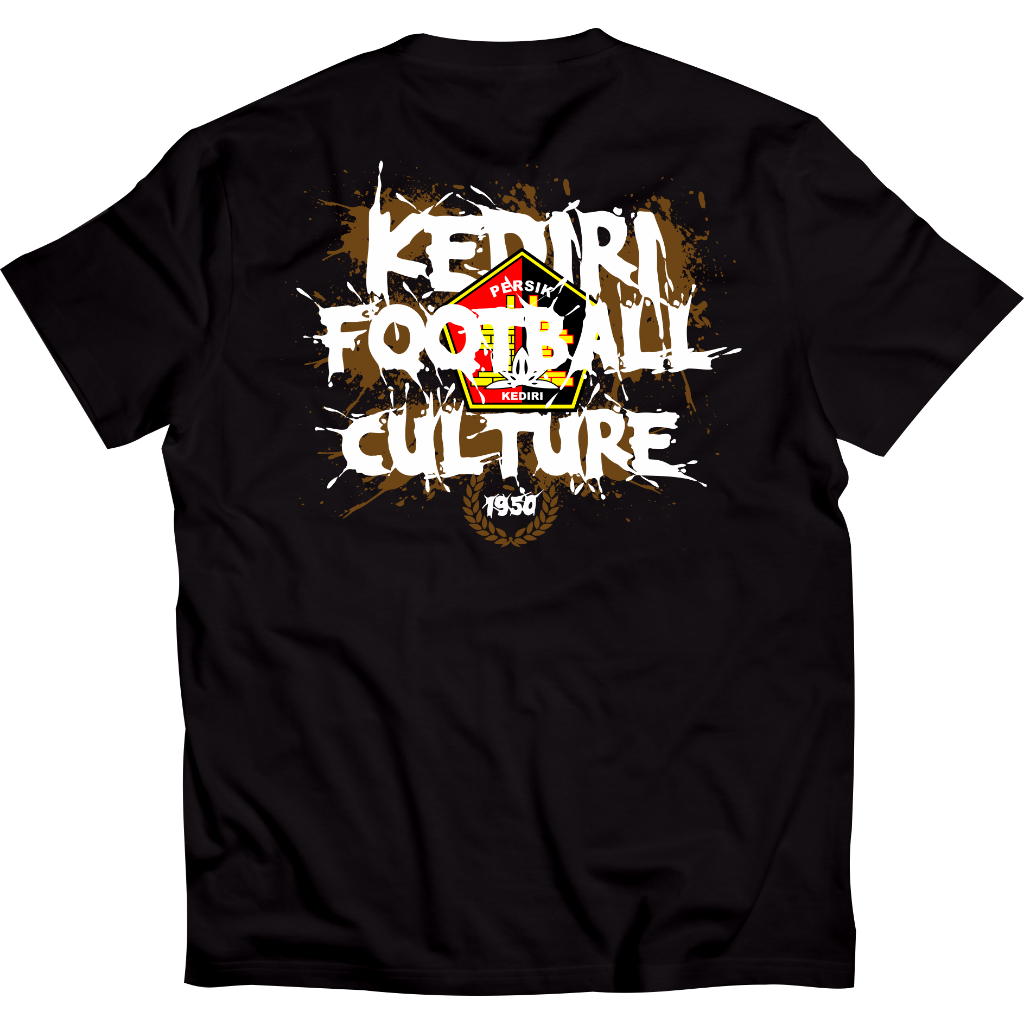 Kaos Kediri Football Culture Tshirt Persik Kediri 1950