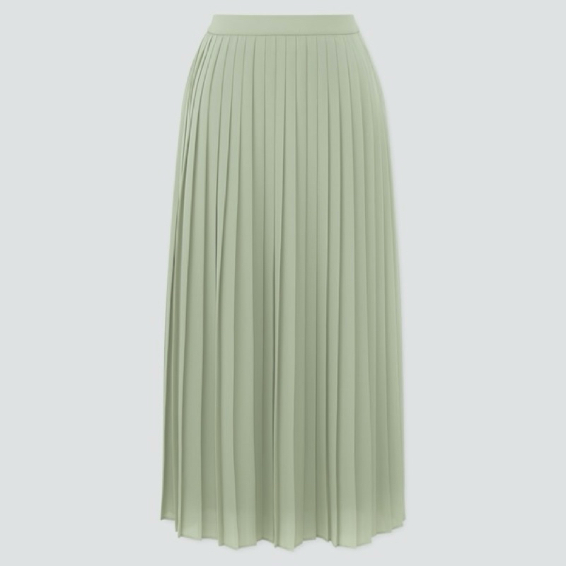 PRELOVED UNIQLO Sifon plated skirt/ Uniqlo sifon skirt/ Uniqlo pleated skirt/ Rok plisket by uniqlo